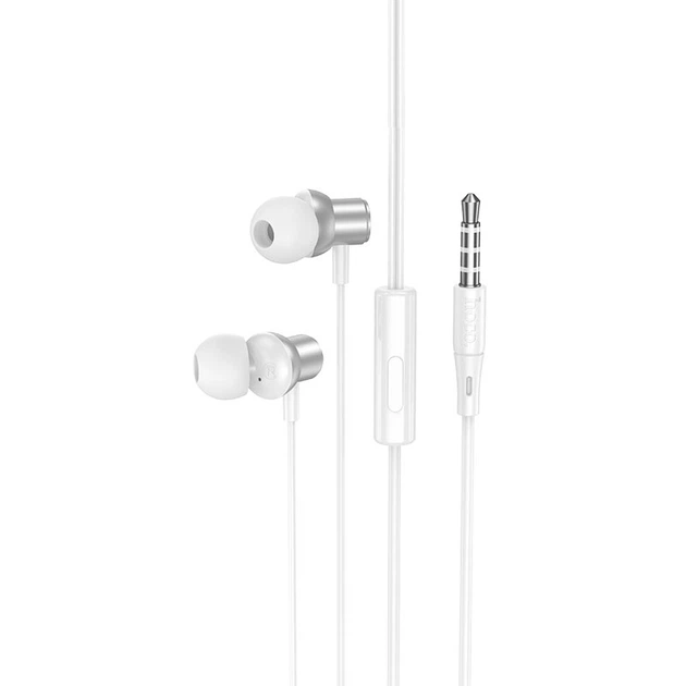 Навушники HOCO Encourage METAL universal earphones with mic M110 - зображення 7
