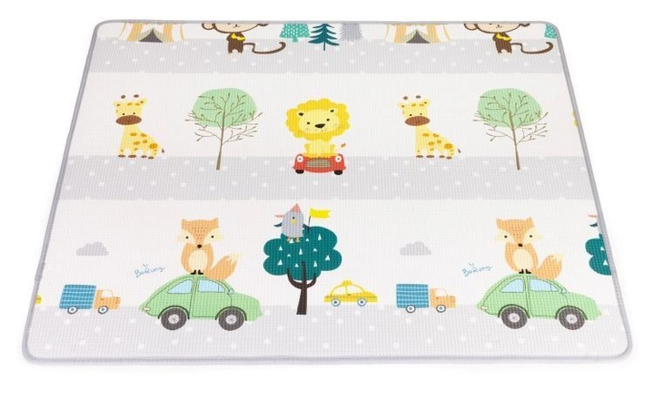 Дитячий килимок з пінопласту Ecotoys EVA двосторонній 180 x 150 см складний алфавіт ECOEVA024 (5905817007912) - зображення 4