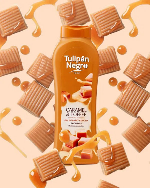 Гель для душа Карамельный крем Ирис Tulipan Negro, Испания (8410751093152) - изображение 2