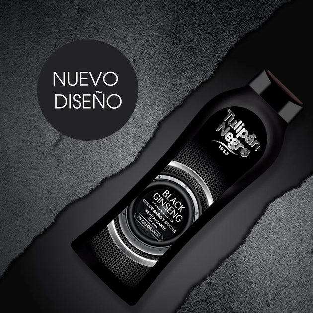 Гель для душа Черный женьшень для мужчин Tulipan Negro, Испания (8410751093138) - Фото 3 Гель для душа Черный женьшень для мужчин Tulipan Negro, Испания (8410751093138) - изображение 3