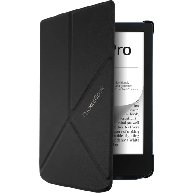 Чехол для электронной книги Pocketbook 6 PB629/634 Origami cover Black (H-SO-634-K-WW) - Фото 3 Чехол для электронной книги Pocketbook 6 PB629/634 Origami cover Black (H-SO-634-K-WW) - изображение 3