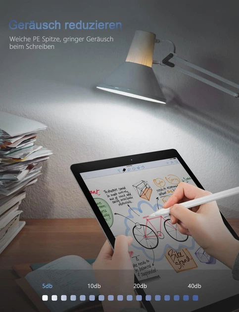 Мягкие наконечники MEKO для Apple Pencil и Logitech Crayon (Комплект 4шт) - Фото 5 Мягкие наконечники MEKO для Apple Pencil и Logitech Crayon (Комплект 4шт) - изображение 5
