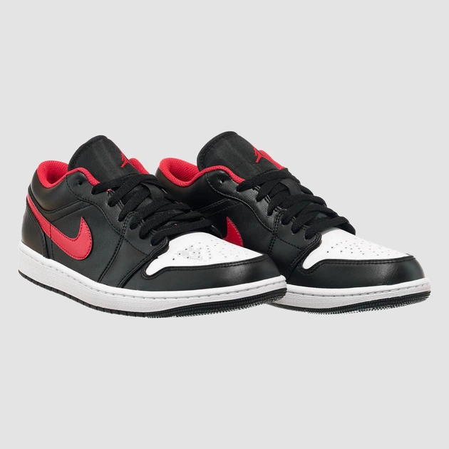 Кроссовки мужские Jordan 1 Low 44.5 Комбінований 553558-063 - изображение 5