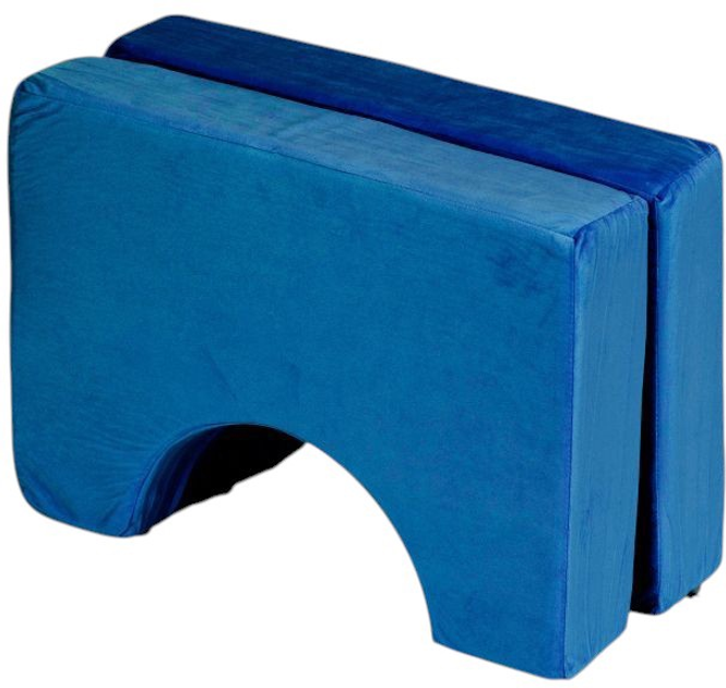 Fotel modułowy EcoToys dla dzieci DIY 8 miękkich poduch Niebieski (5905817007462) - obraz 5