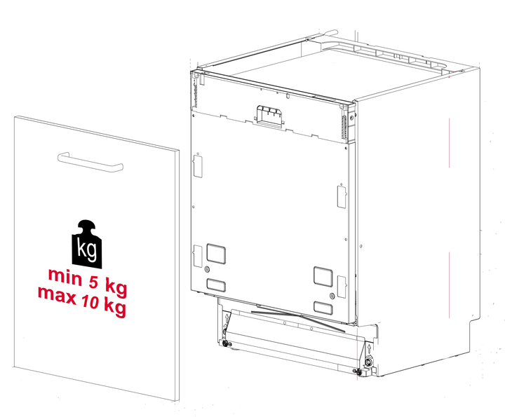 Посудомоечная машина 60 INTERLINE DWI 965 DSO WA Sliding Door - изображение 13