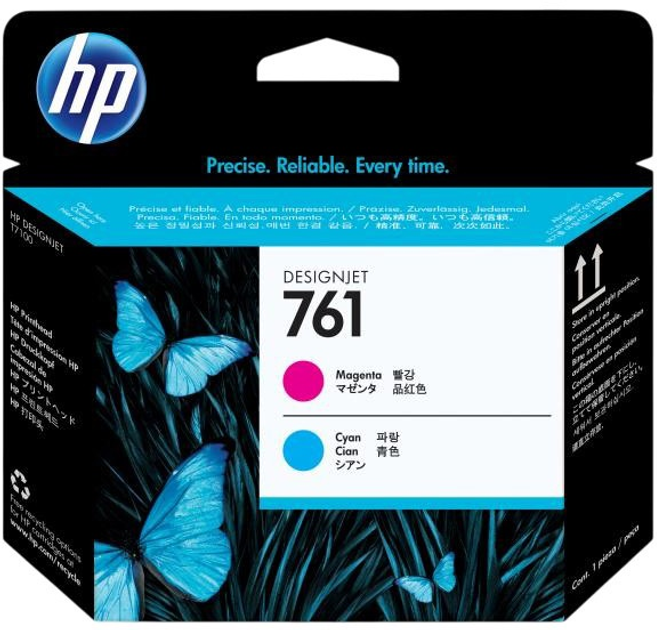 Картридж HP 761 Magenta/Cyan (885631448212) - зображення 1