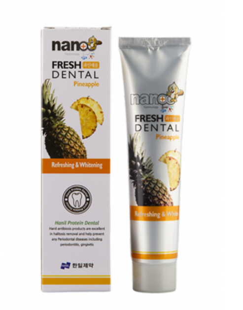 Зубна паста освіжаюча з екстрактом ананасу Hanil Fresh Pineapple 160 гр