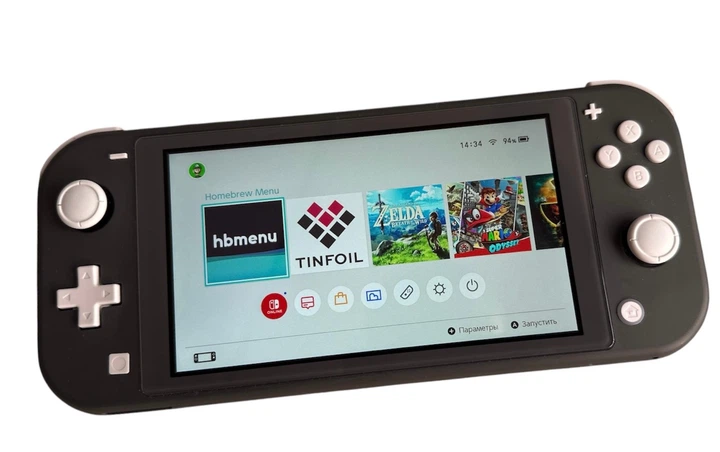 Модифікована (чіпована) Nintendo Switch lite 32 + 128 gb,picofly