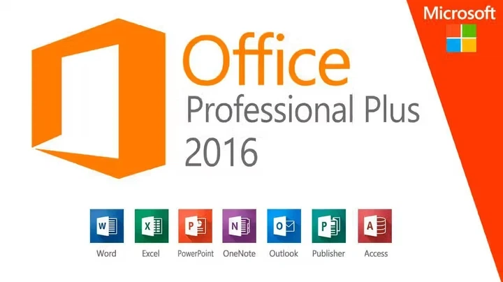 Office 2016 Professional Plus ключ-карта new для 1 ПК (SKU-269