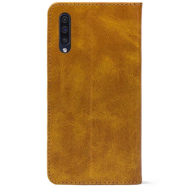 Чохол-книжка Crazy Horse Clasic для Samsung Galaxy A50 (A505) Camel (Strong) (67572) - изображение 3