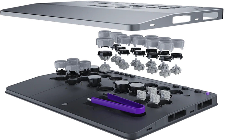 Аркадний стік Turtle Beach Victrix Pro KO Leverless Fight Stick for Playstation Black (TBF-3001-05) - зображення 7