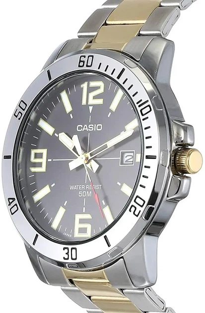 Мужские часы Casio TIMELESS COLLECTION MTP-VD01SG-1B - Фото 2 Мужские часы Casio TIMELESS COLLECTION MTP-VD01SG-1B - изображение 2