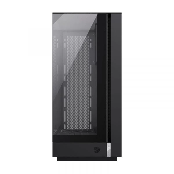 Корпус GameMax t20, Black, без бп (формат sfx-l), Mid Tower, для MicroATX / Mini-ITX, 1xType-C / 1xUSB 3.0, макс. cpu - 160 мм / vga - 382 мм, 2x120 мм argb, боковая, передняя и верхняя панель из закаленного стекла - изображение 3