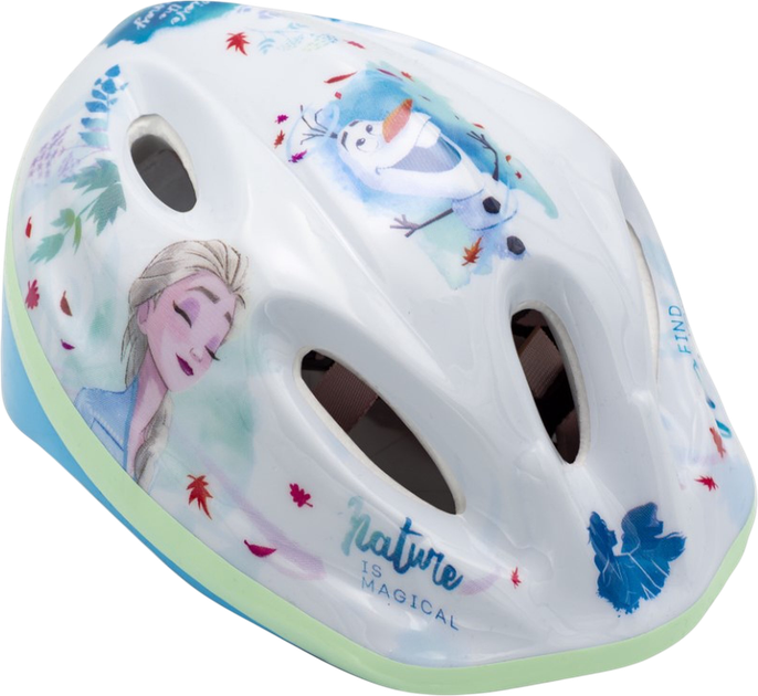 Kask rowerowy Disney Frozen 52-56 cm Biały (5902308590557) - obraz 4