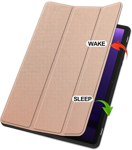 Чехол для планшета BeCover Flexible TPU Mate для Samsung Galaxy Tab S10 Lite SM-X400/406 10.9" с креплением для стилуса Rose Gold (BC_713831) - Фото 5 Чехол для планшета BeCover Flexible TPU Mate для Samsung Galaxy Tab S10 Lite SM-X400/406 10.9" с креплением для стилуса Rose Gold (BC_713831) - изображение 5