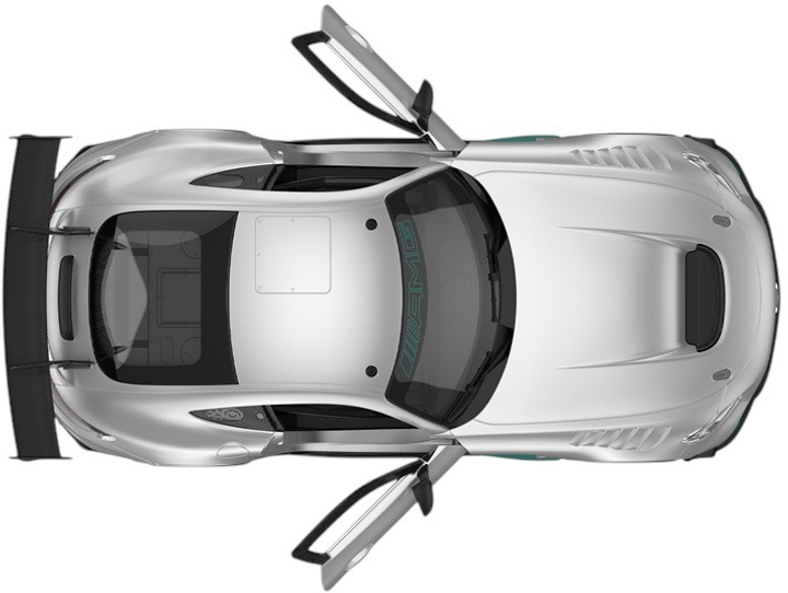 Samochód zdalnie sterowany Rastar Mercedes AMG GT2 R/C (6930751324725) - obraz 9