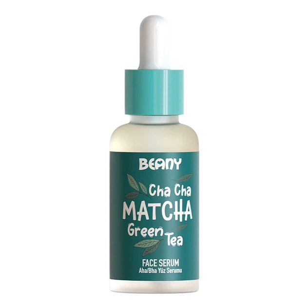 Сыворотка для лица "Матча" с AHA-BHA кислотами Beany, 30 мл - Фото 1 Сыворотка для лица "Матча" с AHA-BHA кислотами Beany, 30 мл - изображение 1