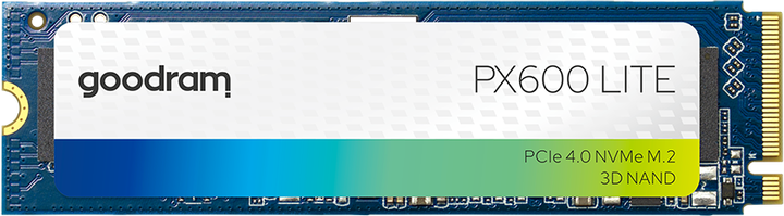Dysk SSD Goodram PX600 Lite 1 TB M.2 2280 PCIe 4.0 x4 NVMe 3D NAND (SSDPR-PX600L-01T-80) - obraz 1