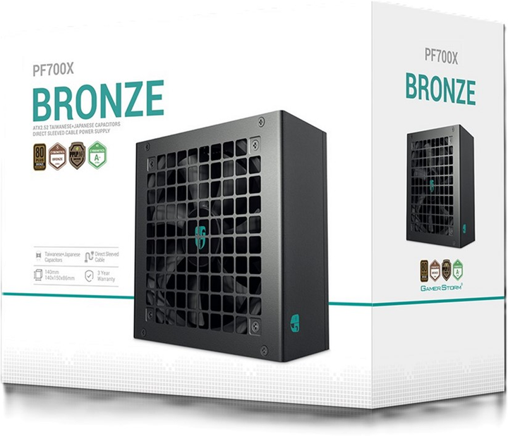 Zasilacz DeepCool Gamer Storm PF700X 700W (R-PF700X-HD0B-JGEU) - obraz 8