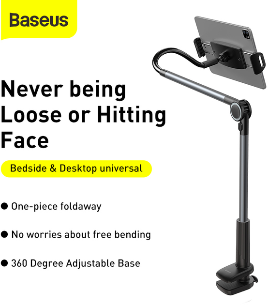 Uchwyt Baseus Otaku life Pro Gray (LUZQ000013) - obraz 9
