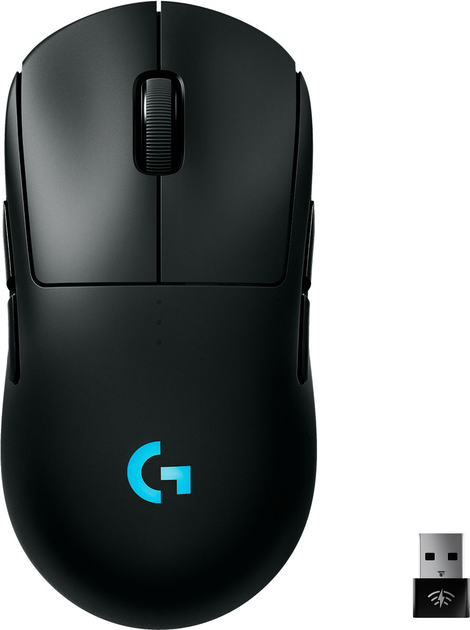 Миша Logitech G Pro 2 Lightspeed Wireless/USB Black + оновлений приймач 8kHz (991-000559) - зображення 1