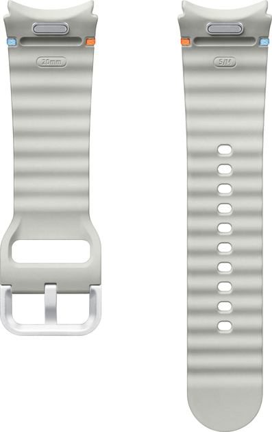 Ремінець Samsung Sport Band (S/M) для Samsung Galaxy Watch 7 Silver (ET-SNL30SSEGEU) - зображення 2