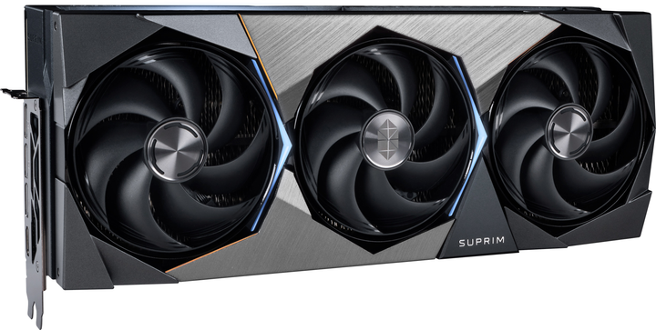 Відеокарта MSI PCI-Ex GeForce RTX 5080 SUPRIM SOC 16GB GDDR7 (256bit) (2760/30000) (HDMI, 3 x DisplayPort) (RTX 5080 16G SUPRIM SOC) - зображення 2