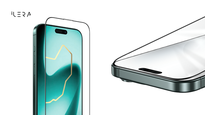 Szkło ochronne + szkło do aparatu iLera Sapphire Ultra Glass 2.0 do Apple iPhone 17 Pro Black (ILSPDLPL17PR) - obraz 2
