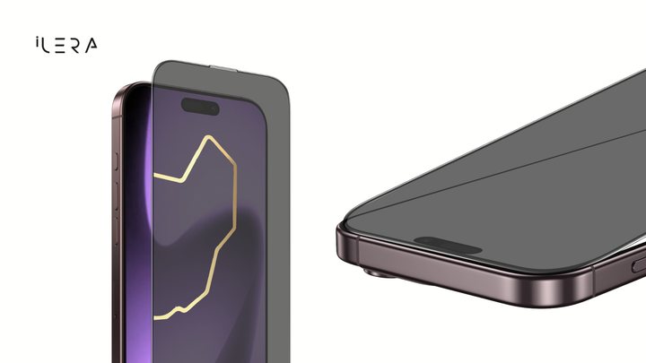 Szkło ochronne iLera DeLuxe Incognito Glass do Apple iPhone Air Black (ILINDL17AIR) - obraz 2