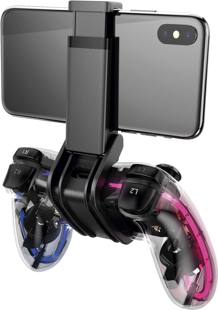 Kontroler bezprzewodowy Havit HV-G180BT RGB Transparent - obraz 5