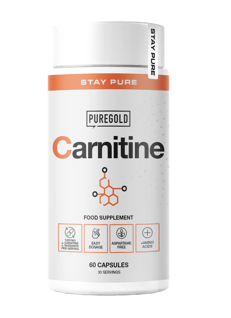 Амінокислоти та їх похідні Pure Gold Carnitine 60 caps (5999105922711)