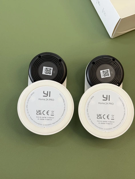 2 розумні камери відеоспостереження WiFi 1080p IP-камера Yi Home 2K Pro - зображення 4