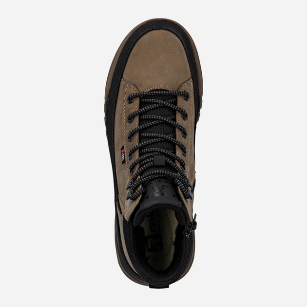 Sneakersy męskie Rieker U1571-20 41 (7.5UK) Brązowe (4061811464647) - obraz 9