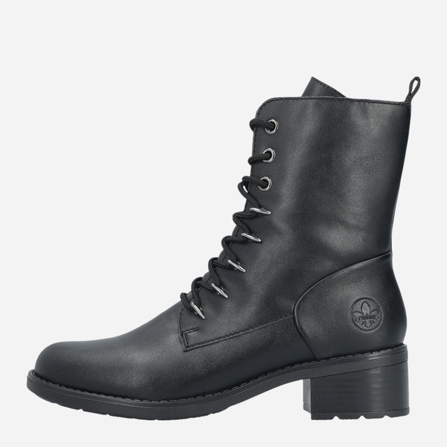 Жіночі черевики низькі Rieker 75430-00 41 (7.5UK) Чорні (4061811857784) - зображення 1