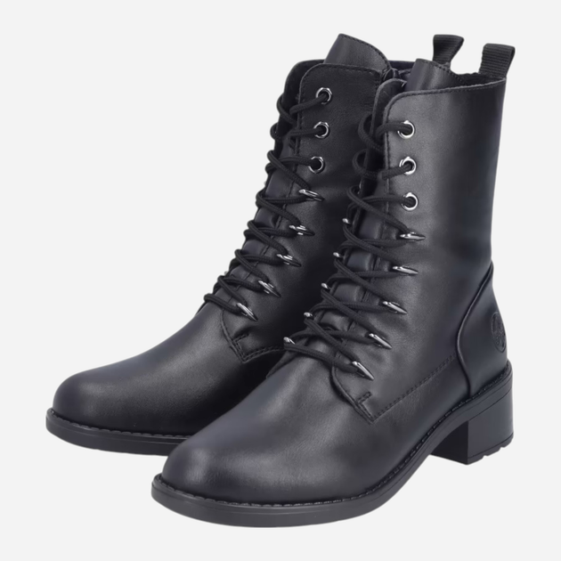 Жіночі черевики низькі Rieker 75430-00 40 (6.5UK) Чорні (4061811857777) - зображення 5