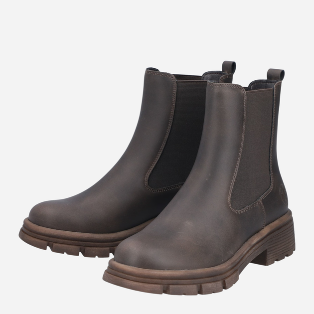 Жіночі черевики низькі Rieker 91480-25 40 (6.5UK) Коричневі (4061811531929) - зображення 3