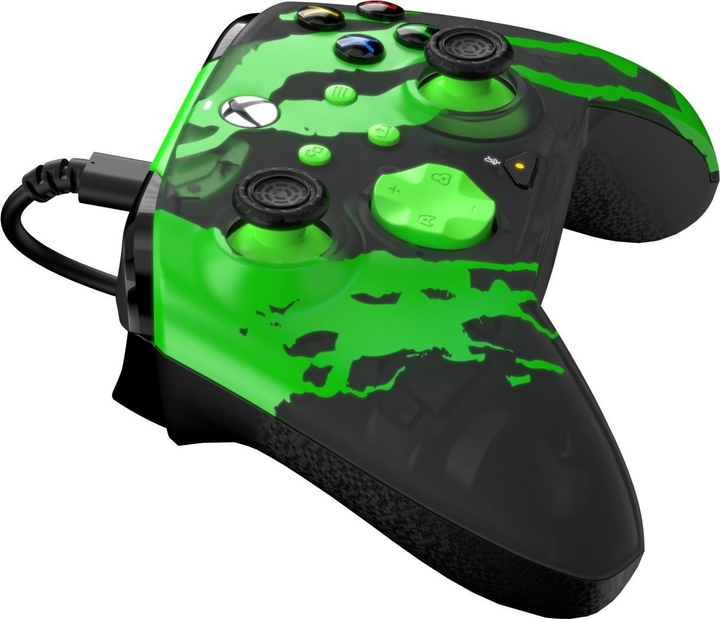 Kontroler przewodowy PDP Rematch Glow Advanced Jolt Green (049-023-JGR) - obraz 9