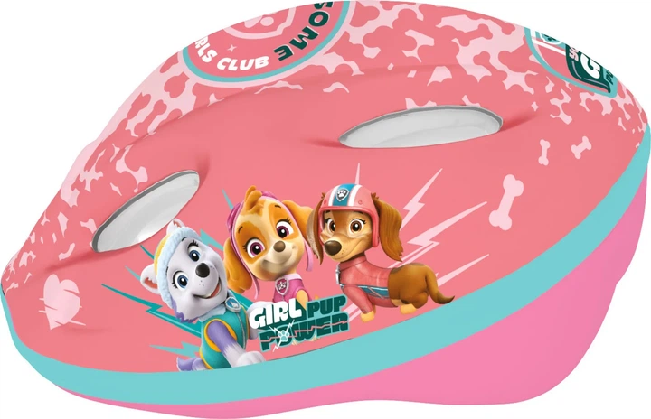 Велосипедний шолом Paw Patrol Girls 52-56 см Рожевий (5905427340003) - зображення 4