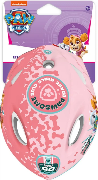 Велосипедний шолом Paw Patrol Girls 52-56 см Рожевий (5905427340003) - зображення 10