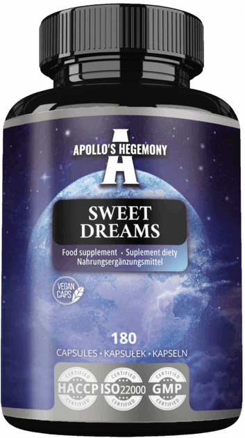 Suplement diety Apollo's Hegemony Sweet Dreams 180 kapsułek (8721077930787) - obraz 1