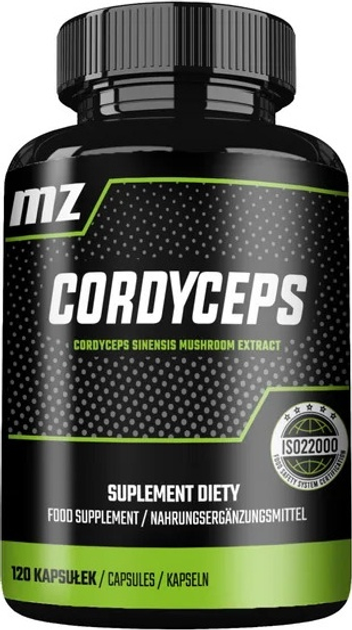 Suplement diety MZ Cordyceps 120 kapsułek (5904873481704) - obraz 1
