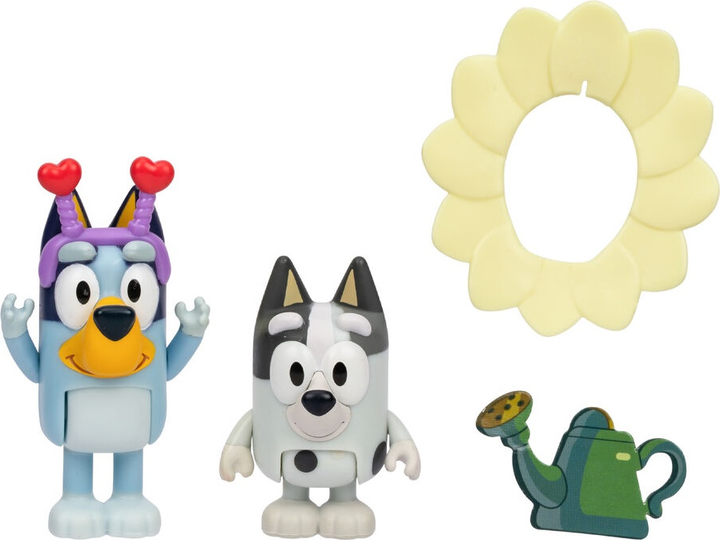 Набір фігурок Moose Bluey Весна 2 фігурки Bluey + Bingo (630996189139) - зображення 2