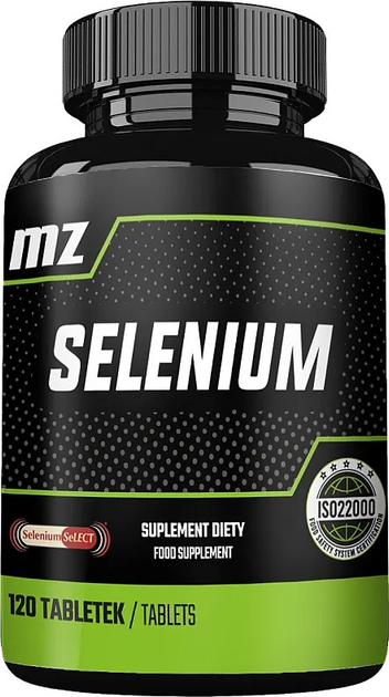 Suplement diety MZ Selenium 120 tabletek (5905806911459) - obraz 1