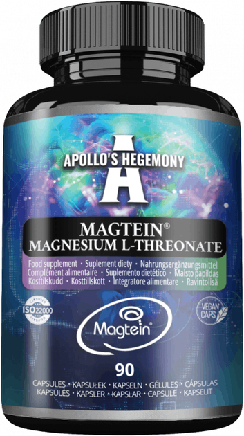 Suplement diety Apollo's Hegemony Magtein 90 kapsułek (8721077931487) - obraz 1