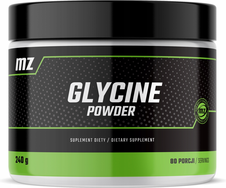 Suplement diety MZ Glycine Powder 240 g (5904873481728) - obraz 1