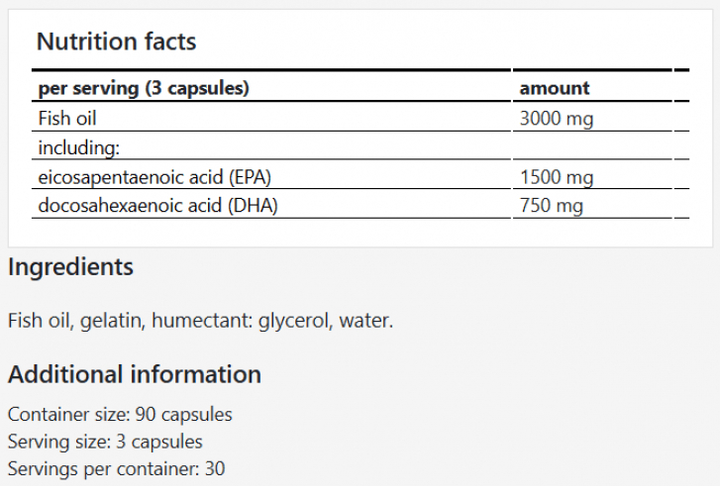 Дієтична добавка LifeBloom BlooMega 3 90 капсул (5905806912258) - зображення 2