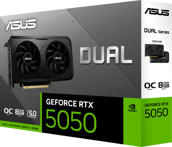 Karta graficzna ASUS PCI-Ex GeForce RTX 5050 Dual OC Edition 8GB GDDR6 (128bit) (2677/20000) (HDMI, 3 x DisplayPort) (90YV0N72-M0NA00) - obraz 13