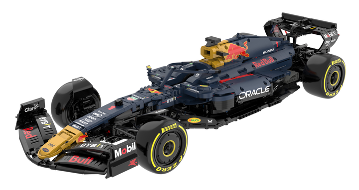 Klolcki konstrukcyjne Rastar Red Bull F1 RB19 1:8 2509 elementów (6930751324220) - obraz 4