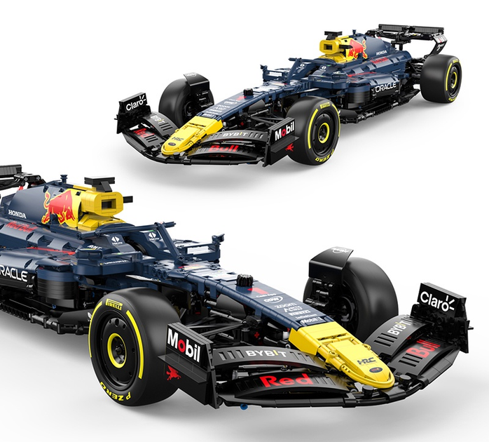 Klolcki konstrukcyjne Rastar Red Bull F1 RB19 1:8 2509 elementów (6930751324220) - obraz 5