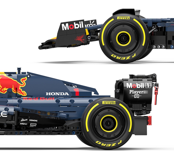 Klolcki konstrukcyjne Rastar Red Bull F1 RB19 1:8 2509 elementów (6930751324220) - obraz 7
